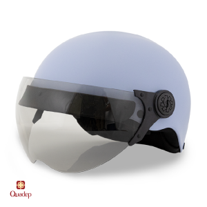 Nón bảo hiểm nửa đầu có kính