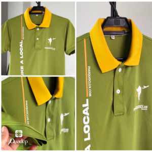 Áo thun đồng phục văn phòng (có cổ) - quadep