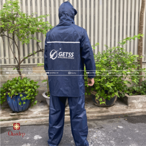 áo mưa đồ bộ vải dù cao cấp in logo