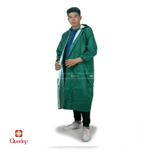 Áo mưa măng-tô in logo