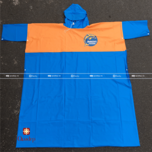 áo mưa nhựa cánh dơi phối màu quadep