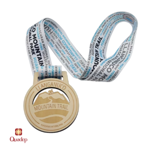 Huy chương bằng gỗ - Huy chương chạy bộ bằng gỗ quadep