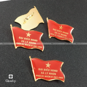 Huy hiệu đại hội đại biểu Xã Lý Nhơn