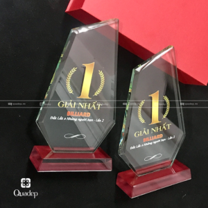 Biểu trưng pha lê màu đẹp, giá rẻ tại tphcm