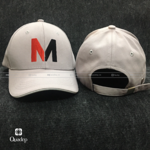 Nón vải kaki M Buildung - Nón Tòa nhà M Building