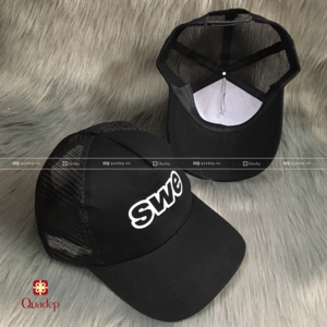 Nón kaki phối lưới - nón thời trang SWE Quadep