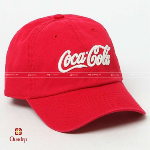 nón in logo theo yêu cầu - nón Coca cola