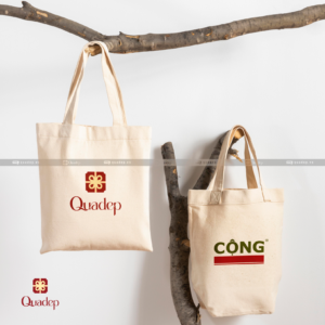 Túi vải bố (canvas) in logo quadep