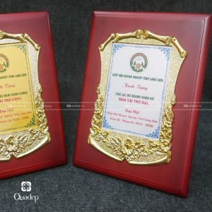 bảng biểu trưng tri ân nhà tài trợ (2)