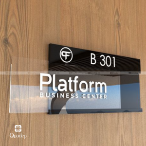 Biển hiệu phòng ban mica