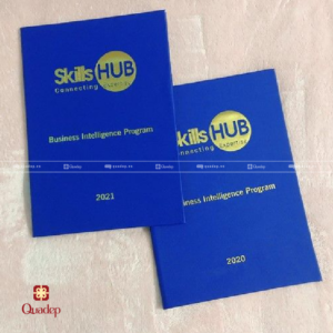 bìa da chứng chỉ kinh doanh skill hub