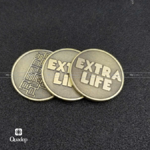 đồng xu màu giả cổ