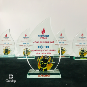 Cúp Lưu Niệm Tổng Công Ty Dầu Khí Cà Mau - PETROVIETNAM