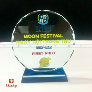 Kỷ Niệm Chương Lưu Niệm In Logo Trường Quốc Tế Emasi