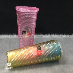 Ly Giữ Nhiệt Cầu Vồng In Logo