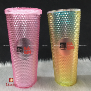 Alternative view of Ly Giữ Nhiệt Cầu Vồng In Logo