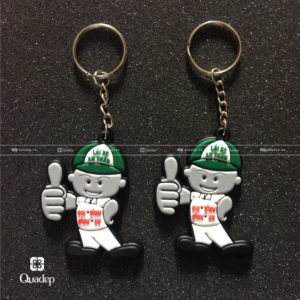 Móc Khóa Cao Su Làm Theo Yêu Cầu