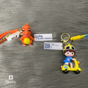 Móc Khóa Cao Su In Logo Công TY KARL GROSS