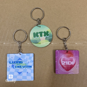 In Móc Khóa Mica Trường THPT Chuyên Lương Thế Vinh