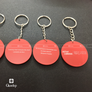 Alternative view of Móc Khóa Mica Quà Tặng Công Ty Nestlé