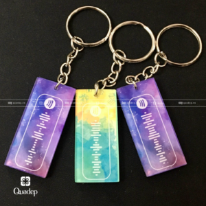 Móc Khóa Mica Giá Rẻ In Theo Yêu Cầu