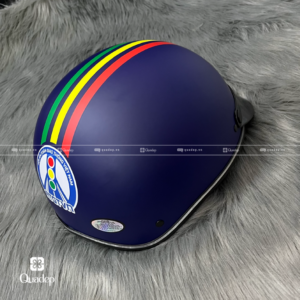 mũ bảo hiểm nửa đầu có mỏ đen (2)