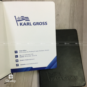 sổ da PU karlgross 3