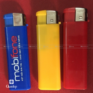 Quẹt Gas In Logo Mobifone Quà Tặng Khách Hàng