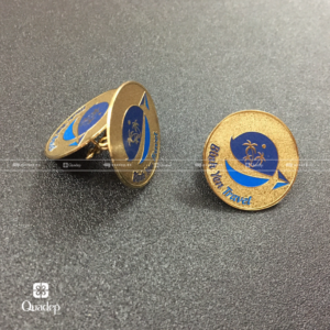 Alternative view of Huy Hiệu Đồng Mạ Vàng Bình Yên Travel