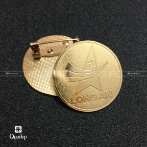 Huy Hiệu Đồng Mạ Vàng Tỉnh Long An