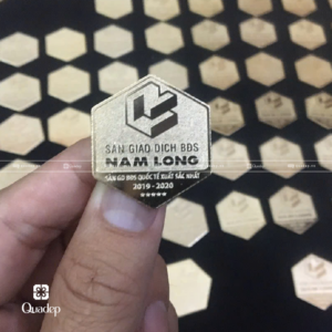 Pin Cài Áo Sàn Giao Dịch BĐS Nam Long