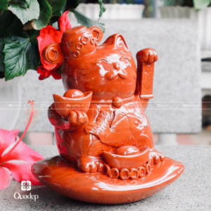 Mèo thần tài composite