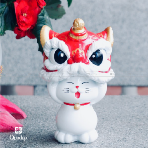 Mô hình mèo linh vật