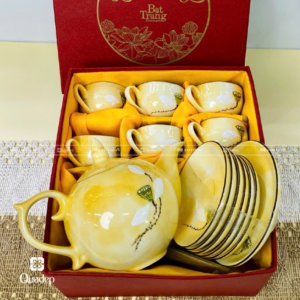 Bộ Ấm Trà Bát Tràng Cao Cấp