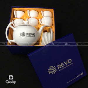 Bộ Ấm Trà In Logo REVO