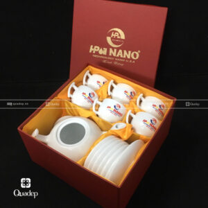 Alternative view of Bộ Ấm Trà In Logo HPoil NANO