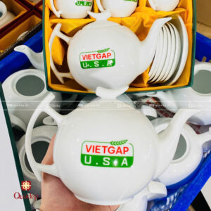 Alternative view of Bộ Ấm Trà In Logo VietGap