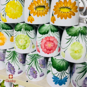 Alternative view of Ly Sứ In - Ly Sứ Bát Tràng In Màu