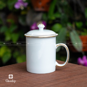 Alternative view of Ly Sứ Bát Tràng Viền Vàng 1