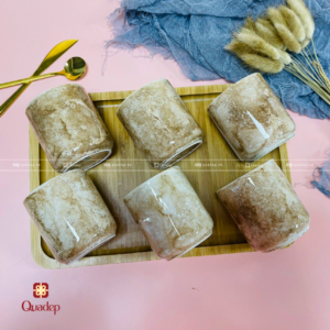 Ly Sứ In Màu - Ly Sứ Vân Đá