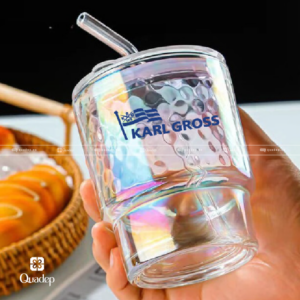 Ly Thủy Tinh Quà Tặng In Logo