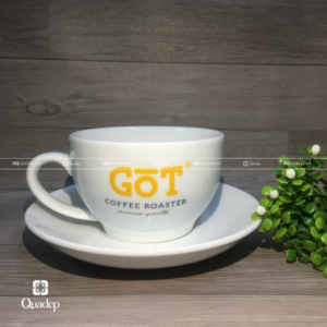 Alternative view of Ly Sứ Cà Phê In Logo