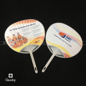 Quạt Cầm Tay Nan Hoa ABC