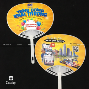 Quạt Nan Hoa In Logo Quảng Cáo