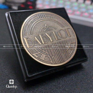 Đồng Xu Đúc Chìm Nổi Giả Cổ Babylon