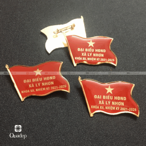 Huy Hiệu Cờ Đảng Xã Lý Nhơn