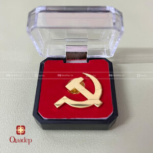 Xưởng Chuyên Sản Xuất Logo Đảng Bộ Mạ Vàng