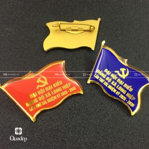 Huy Hiệu Đại Hội Sơn Nhũ Vàng Giá Rẻ