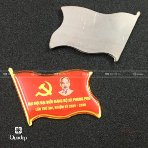 Logo Cài Áo Đại Hội Đại Biểu