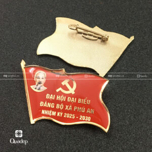 Alternative view of Huy Hiệu Cài Áo Đại Hội Đại Biểu Đảng Bộ